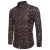 Import Factory direct fashion design slim long sleeve printed men dress shirts from China