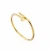 Import Factory direct sale personalized opening simple nail bracelet stainless steel bracelet from China
