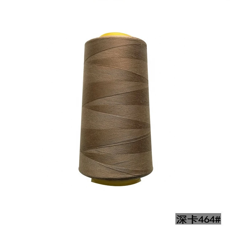 Factory direct wholesale 100% polyester sewing thread 40 / 2 pagoda thread 3000 yards sewing thread