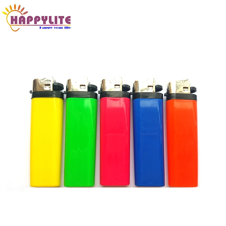 Factory direct windproof flint disposable gas lighter with custom logo