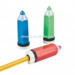 Factory High Quality Wholesales Cheap Funny New Design Single Hole Plastic Crayon Shaped Pencil Sharpeners For School and Office