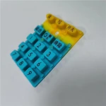 Factory manufacture various silicone computer keypad button rubber