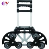 Factory portable folding trolleys luggage shopping carts wagon for warehouse supermarket
