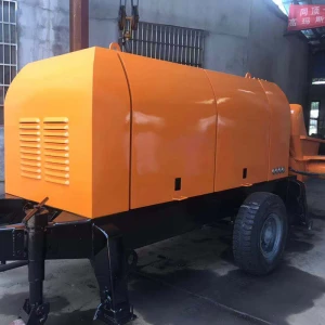 factory price diesel and electric small concrete pump for sale in philippines
