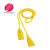 Factory price free sample fringe tieback long decorative gold curtain tassel