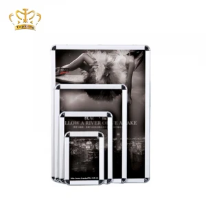Factory Supply Customized Advertising Aluminum Profile Photo/Picture Snap Frame