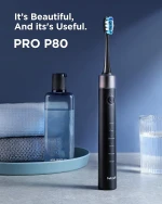 Fairywill FW P80 Fairy Will LED USB Fast Charge Charging Brosse A Dent Electrique Tooth Brush Electric Toothbrush with Heads