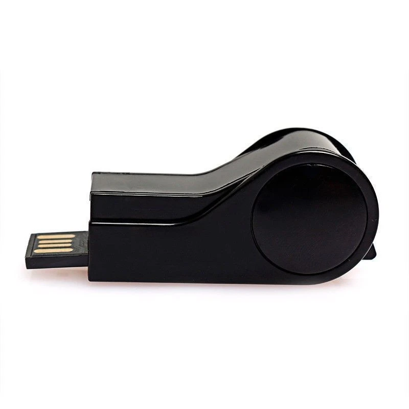 fancy whistle shape 4gb white mini gadget USB flash stick