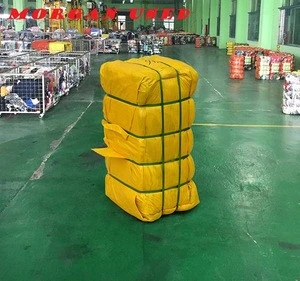 fashion 50kg packing used clothes top grade used clothing bales