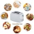 Import Fashion 700W 2 Slice Toaster Sandwich Grill Toaster from China