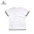 Import fashion contrast stripe on hem 100%cotton single jersey 160gr short sleeve baby t-shirt for boys from China