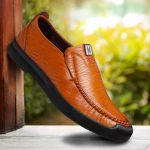 Fashion High Quality Microfiber Rubber Mens Casual Leather Shoes Leather Dress Men