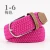 Import Fashion Unisex Double D Ring Webbing Woven Fabric Belts Canvas Cotton Belt from China