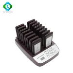 Fast Food Guest Paging System Restaurant Coaster Pager with 16 pieces of Pager