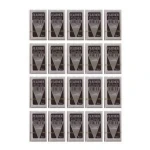 Feather Razor Shaving Blades HI-STAINLESS Double edge Platinum coated - RED