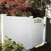 Fentech White PVC Vinyl Plastic Privacy  Fence  gates