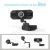 Import Fifine chinese pc 1080p stream webcama meeting Live full HD gaming camera custom  Computer usb webcam for pc from China