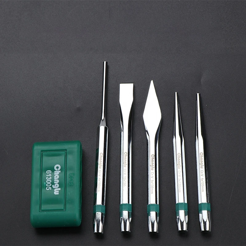 Finely Processed 5 Piece Sample Punch 613005 Tool Kit Set Tool Set