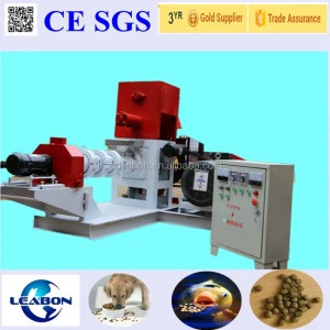fish food production equipment fishing float making machinery floating feed extruder for export