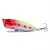 Import Fishing Lures Popper Bait 5 Color Hard Bait Artificial Plastic Fishing Tackle With 6# Hooks from China