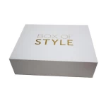 Flap Lid Packaging Cardboard Bespoke Folding Shipping Custom Magnetic Closure Gift Box Packaging