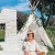 Import Foldable Indoor White Canvas Children Play Teepee Toy Tent Kids, Custom Indian Tent Outdoor Kids Tipi Tents House For Sale from China