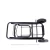 Import Foldable Luggage Carrier Cart Metal Folding travel trolley with wheel from China