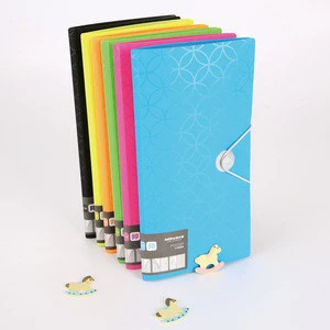 Folder information book turning page student color test paper classification can be customized