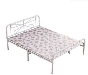 Folding  hospital easy school student bed 2020 the latest iron frame bed