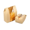 Food Bakery Bread Bag Making Machine with V Bottom Supplier fr China Kraft Paper