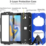 For Samsung Tab A 8.0'' T387 (2018) Case Cover Heavy Duty Shockproof Hybrid Cover