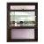 Import Foshan American Sliding Sash Glass Window With Mosquito Screen from China