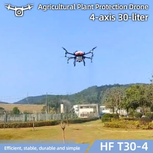 Four Rotor Pesticide Crop Seed Sprayer Drone 30L Agricultural Plant Protection Drone for Sale