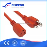 FP-672 Premium Outdoor Extension Cord 125 Volt Cable 100ft 16/3 Indoor Contractor Power Cords