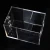 Import Free logo printing makeup 8mm clear compartment acrylic storage box from China