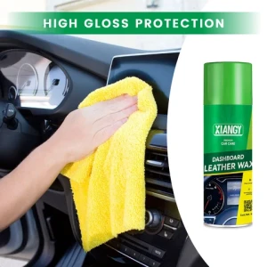 Free Sample Car Interior Leather Cleaning Polishing Glossy Dashboard Wax Spray