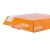 Import Free Sample Custom Logo Orange Color Clothing Corrugated Mail Shipping Box from China