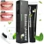 Import Free sample organic natural black crystal activated bamboo charcoal teeth whitening toothpaste from China