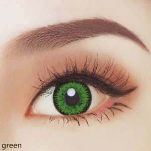 Fresh eyes gray color  cosmetic contact lens