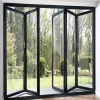 Front door designs exterior tempered glass folding windows&door with easy installation accessories