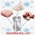 frozen meat dicer machine Frozen Poultry Lamb Meat Beef cube cutting machine Adjustable Frozen Meat Sheep Donkey Cube Beef
