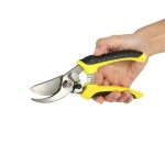 Fruit Tree Pruning Scissor HHS#65 Bonsai Pruners Tools Gardening Grafting Pruner Branches Shears with Anti-Slip Grip Metal