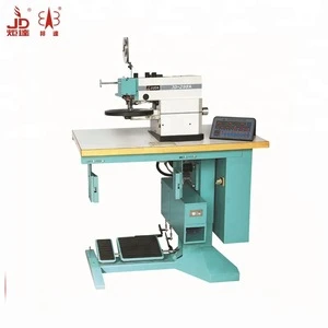 Full Automatic Leather PU Canvas Products Shoes Goods Clothes Bag Eyeletting Punching Machine
