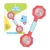 Import Funny Safe Early Educational Infant Plastic Shaking Soft Hand Teethers Toys Baby Rattle from China