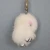 Import Fur products rabbit pendant mink fur car keychain animal fur keyring from China