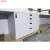 Import Furniture from Indonesia OEM diamond design modern reception desk for sale from China
