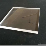 Fused silica quartz glass plate, quartz glass window