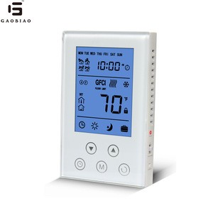 Gaupu GM4 Home Programmable Dual-Voltage Thermostat with Touchscreen, Floor Heating Abilities