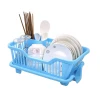 GCG wholesale washing dish drainer rack lateral drainage design multi function drying dish drainer rack