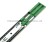 Import Gefieca 45mm 3 Fold Soft Close Ball Bearing Telescopic Channel Drawer Slides from China